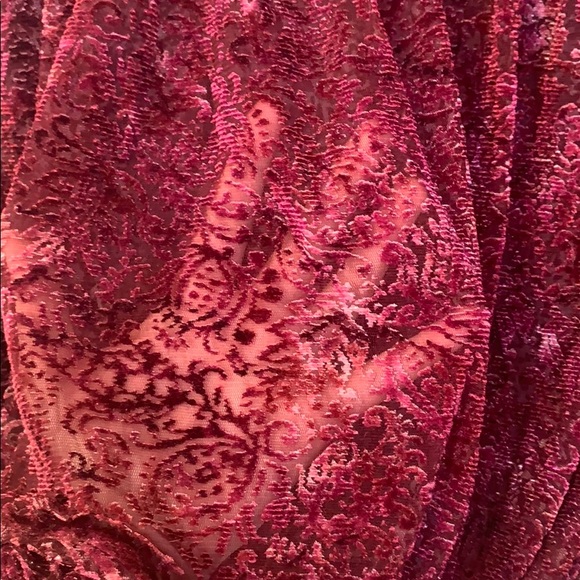 Freee People Gingerberry Burned Velvet Top - Picture 3 of 7